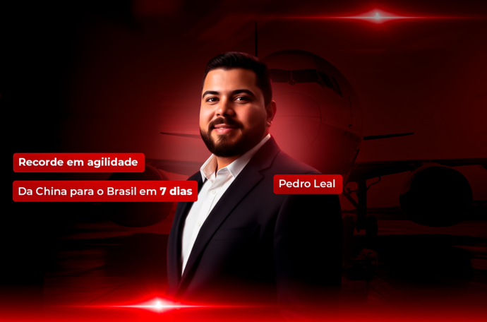 Leal Atacado — Recorde em agilidade China → Brasil em 7 dias